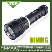 X-Beam único diseño de la antorcha de buceo con XM-L CREE U2 LED buceo linterna 110109